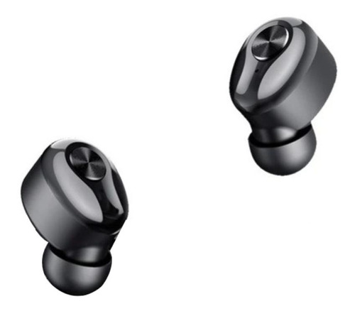 Auriculares in-ear inalámbricos Lenovo HT18 negro con luz LED