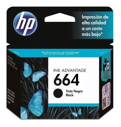 Cartucho Hp 664 Negro Para 1115 2135 3635 4535 4675