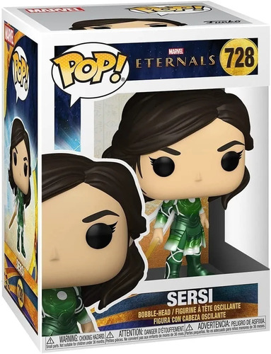 Funko Pop Figura Sersi Marvel Pelicula Eternals 728 Original