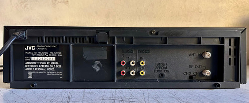 Videocasetera Videograbadora Jvc Hi Fi Stereo - Excelente !! Negro (Usado)