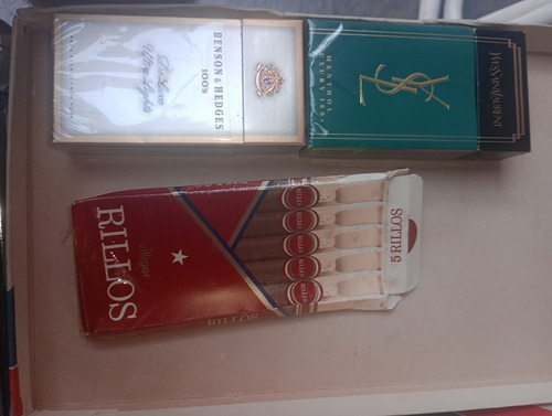 Marquilla Cigarrillos Para Coleccionista (Usado)