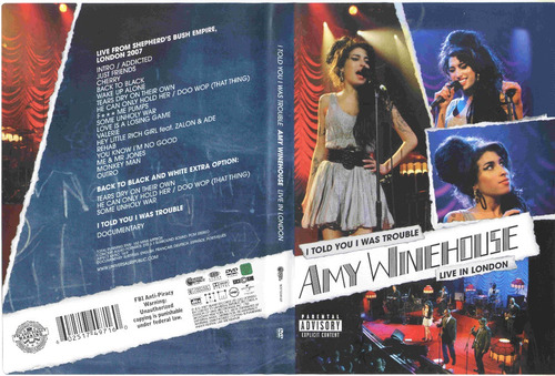 Amy Winehouse - I Told You I Was Trouble - Live In London