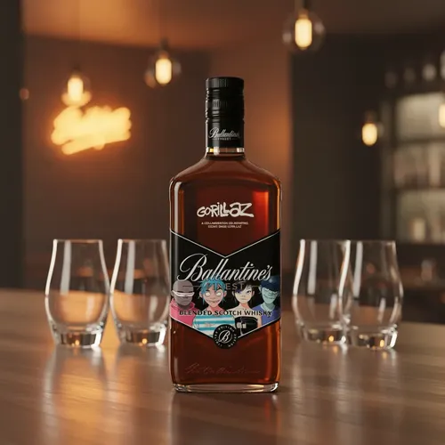 Ballantine's Finest: Gorillaz Edition Blended Whisky | MercadoLivre