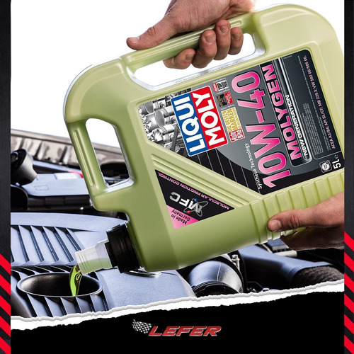 Imagen 4 de 10 de Aceite Molygen New Generation 10w- 40 4lt Liqui Moly