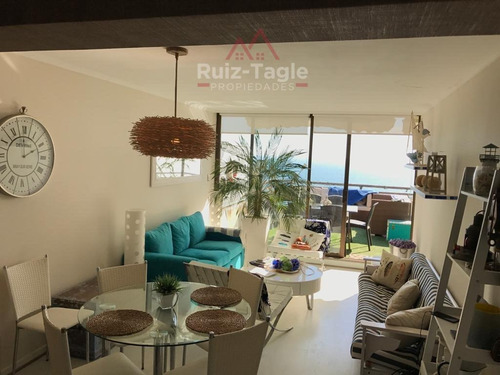 Venta De Precioso Departamento En Playa Negra. Av Borgoño