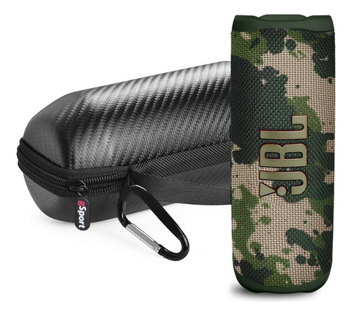 Portable Speaker Jbl Flip 6 Waterproof W/ Gsport Case Red