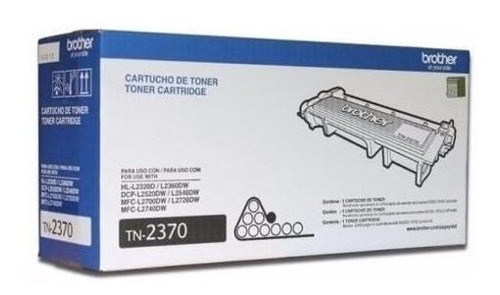 Toner Brother Tn -2370 2360 Dw/2320n/ 2540dw/2720dw Original