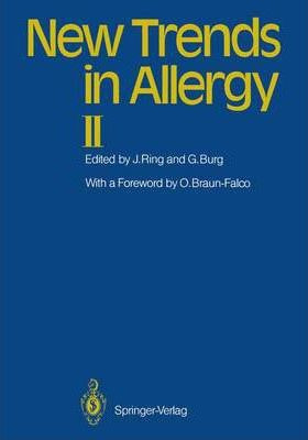 Libro New Trends In Allergy Ii - Johannes Ring
