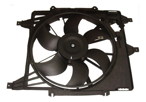 Electroventilador Renault Sandero 380 Mm. Con Encauzador 