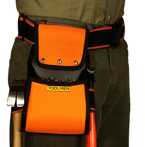 Imagen 4 de 8 de Clavera Constructor Carpintero Porta Martillo Toolmen T31