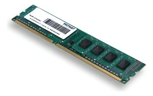 Memoria RAM Signature color negro  4GB 1 Patriot PSD34G160081