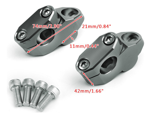 Elevadores De Barra De Titanio Para Motocicletas, Vehículos