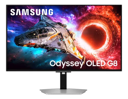 32 Odyssey Oled G8 G80Sh 4K 240Hz Monitor Gamer Plateado