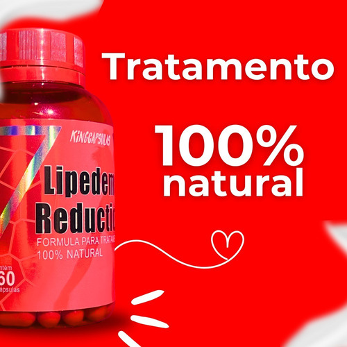 Lipedema Reduction - Suplemento Natural Tratamento 1 Pote