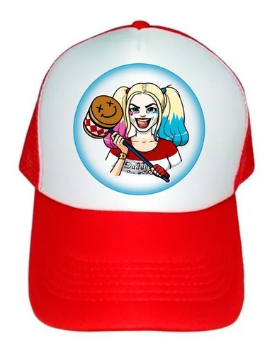 Gorro Harley Quinn 2 / Jockey Niño  O Niña/ 