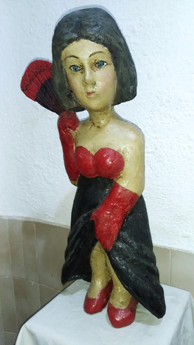 Cirilo Rodríguez, Escultura Madera.