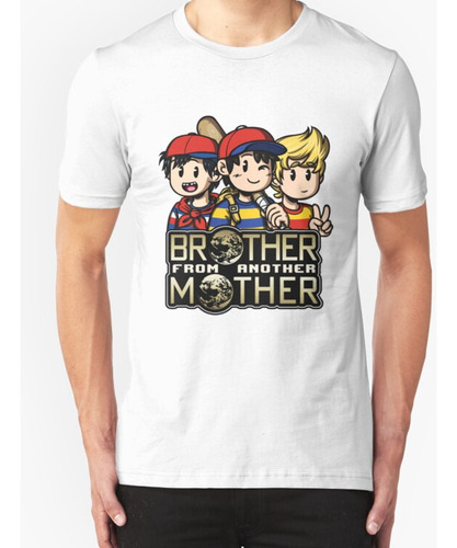 Franela  Otra Mother Trio Alt Ness Ninten Y Lucas