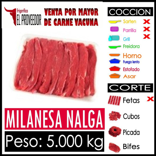 Milanesa De Nalga  - Nueva Promocion - Compra Mejor