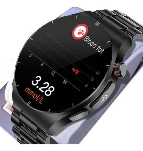 Tika Smartwatch Para Hombre Blood Glucose Ecg Ácido Úrico