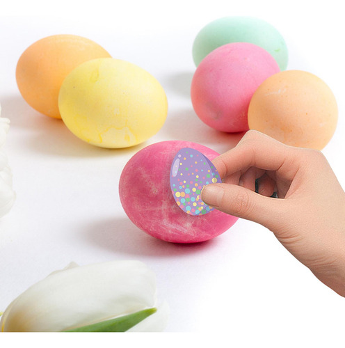Calcomanías Autoadhesivas De Pegatinas De Huevos De Pascua