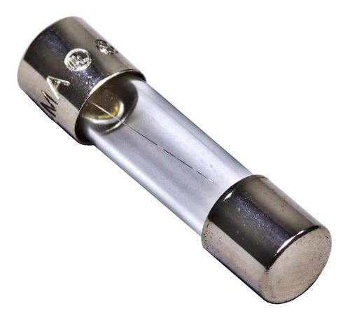 Fusible Cilindrico Vidrio 20x5mm Distintos Amper X10u