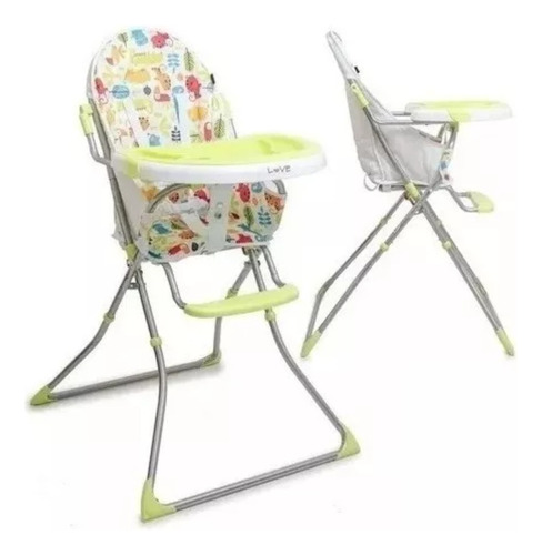 Silla De Comer Para Bebe Plegable Love 