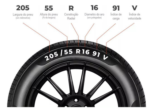 Pneu Goodyear Aro 16 205/55r16 91v Kelly Edge Sport 2