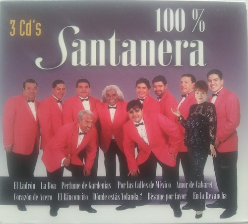 Imagen 1 de 2 de 100% Sonora Santanera 3 Cd