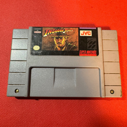 Indiana Jones Super Nintendo Snes Original