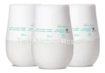 Comprar Desodorante Antitranspirante Roll On Natura Erva Doce Kit X3