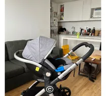 Comprar Cochecito Carestino Deluxe Con Accesorios Color Gris