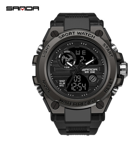 Relógio Masculino 739 Sports Dual Display - Army Green
