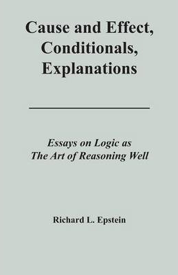 Libro Cause And Effect, Conditionals, Explanations - Rich...