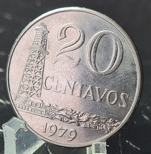 Moneda Brasil 20 Centavos 1979