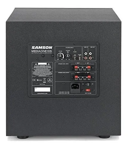 Subwoofer De Estudio Activo Samson Mediaone 10s