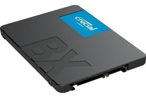 Ssd Disco Sólido Crucial Bx500 500gb Computador Sata Noteboo Preto