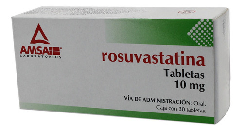 Rosuvastatina 30 Tabletas 10mg