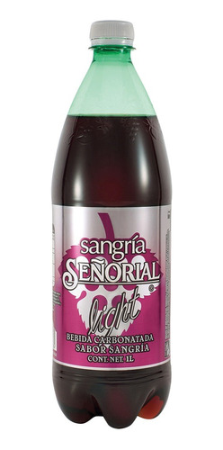 6 Pack Refresco Sangria Light Sangria Señorial 1 L