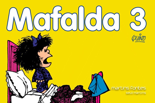 Libro Mafalda Nova Vol 03 De Quino Martins - Martins Fontes