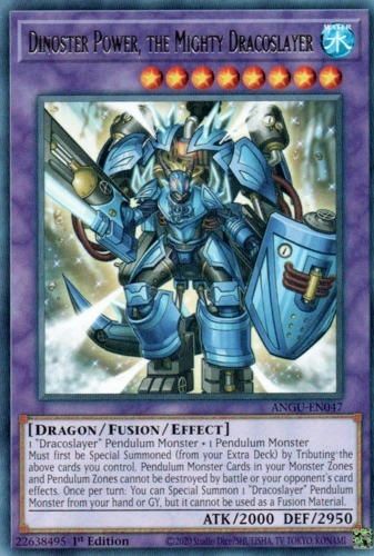 Dinoster Power, The Mighty Dracoslayer (angu-en047) Yu-gi-oh