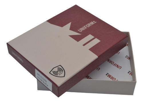 Billetera Hombre Uniform Security Rfid Marrón