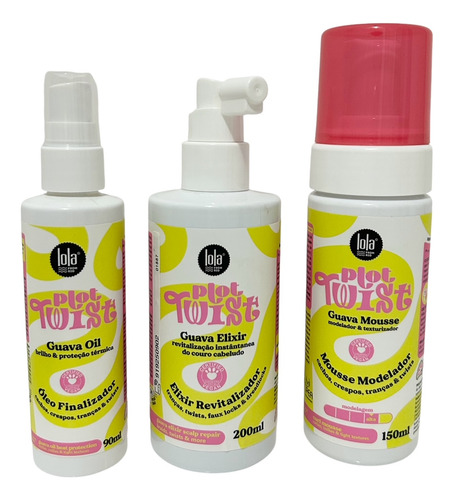 Kit Plot Twist Lola Cosmetics Com 3 Produtos Com Necessaire