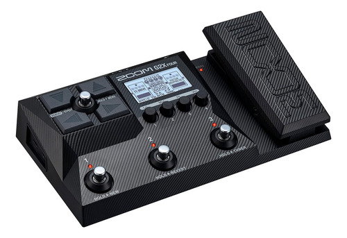 Zoom G2xfour Pedal Multiefectos Sonido Enorme Para Guitarras Color Negro
