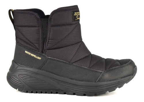 Bota Casual Skechers Bob's Impermeables Black