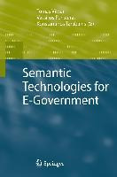 Libro Semantic Technologies For E-government - Tomas Vitvar