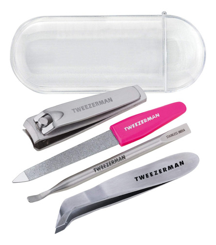 Tweezerman Mini Kit De Rescate De Uñas, 1 Ea, Multi