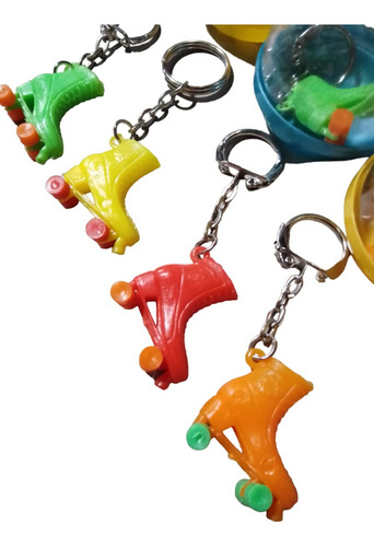 Llaveros Patín Patines Sobre Ruedas Cotillón Regalo Niñez