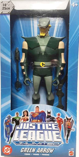 Justice League Unlimited Green Arrow - 25 Cm - Lacrado (2 Z)