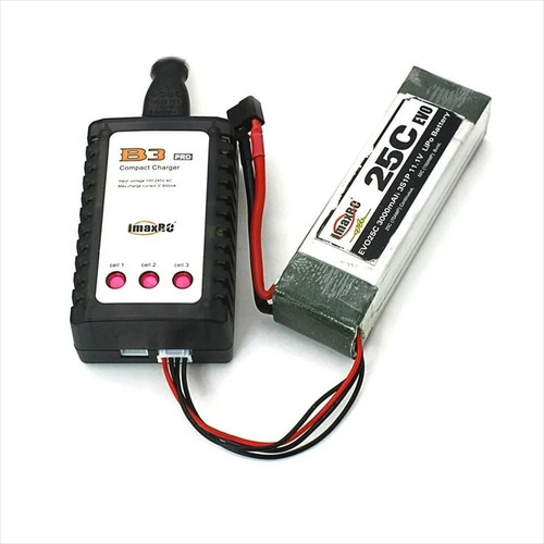 Cargador Imax Rc B3 Pro Para Celdas Lipo 2s 3s 7.4v 11.1v