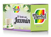 Therbal Té Verde Con Jazmín 20saquitos